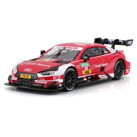 Racing machine BBURAGO AUDI SPORT RS 5 DTM 2018, DIE-CAST, 1:32, Red color