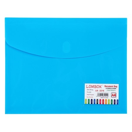 A4 Velcro folder, 180 md, with extension, make-up pockets, mix-2