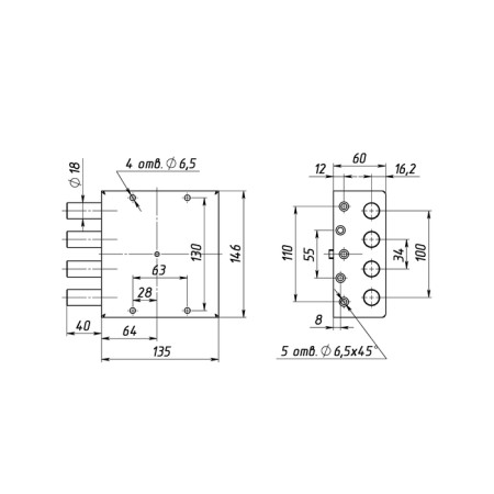 Garage Castle "Senate", DNS 4-GS-2, 005, 3 Key-1