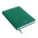 Leduced Diary A5, 160 sheets, Attomex. Orion, solid boumvinyl cover with foam rubber, liesse, block 70 g/m2, green