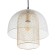 Lamp Bayerlux "Turit" E27 40W white-gold 30x30x40-140cm