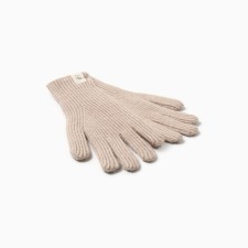 Women's gloves MIST with fingers, rr 25cm, milk
