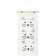 Suspension Organizer "Kitten", 30x64 cm, beige