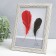 Photo frame plastic 15x20 cm "roots" beige with silver 24x19 cm