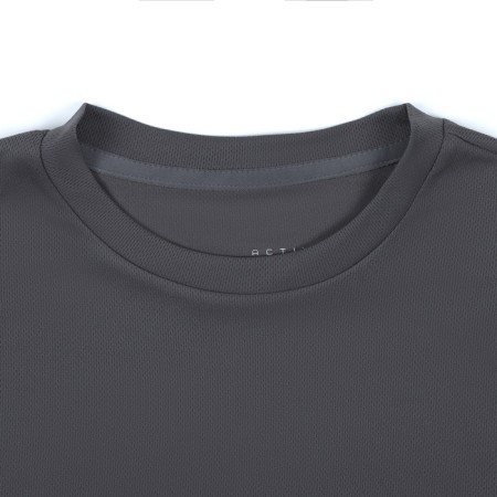 Male T -shirt, basic, size XL (52), gray color-15