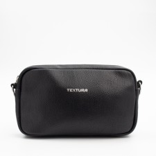 Women's bag over the shoulder Textura, small size, black color