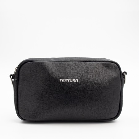 Women's bag over the shoulder Textura, small size, black color
