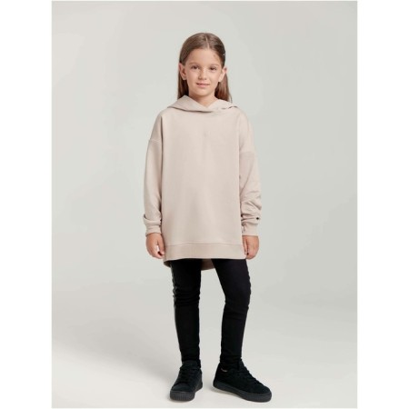 Худи для девочек удлинённое Conte Elegant, рост 146-152 см, цвет light cappuccino