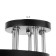 Versalya chandelier 5XE27 40W Black-chromium 60x60x26 cm Bayerlux