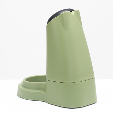 Auto feeder 3.8 liters, non -slip legs, green-2