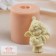 Silicone Mold "New Year's Angel2" 6x5.5x7.5 cm (pent. 7x5.3x3.5 cm)