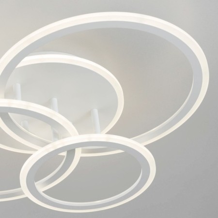 Ceiling Citilux "Trinity" CL238130, 61.5x47.5x13 cm, 3x25W, LED, white color-16