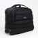 Road bag on wheels, a lightning department, with an increase, an outer pocket, black color