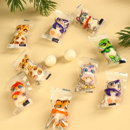 New Year! Chewing gum "Already New Year", taste: Tutti-Frutti, 50 g.-1
