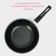 PROMO bucket, 1.35 l, d = 18 cm, bakelite handle, anti -stick coating, gray color