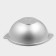 Cauldron for pilaf, 3.5 l, aluminum cover, cast pens, silver color