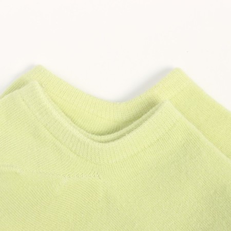 Women's socks shortened, light green color, size 36-40-2