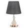 Justine table lamp 1x60W E27 gold 21x21x35 cm Risalux