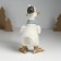 Souvenir Polystone "Goose in a hat-earmeling and scarf" 11.5x12.5x20 cm