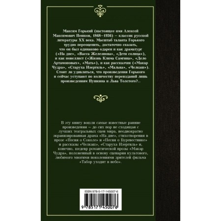 At the bottom. Gorky Maxim-1