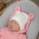 Kinderlitto “Muslin” discharge kit, 4 items, height 50-56 cm, bright pink color