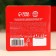 New Year! Chewing gum "New Year: Talisman of Wealth" in a postcard, 1 pc. x 1.36 g.