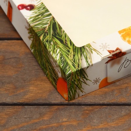 Folding box "mood", 20 x 20 x 4 cm with a window-2