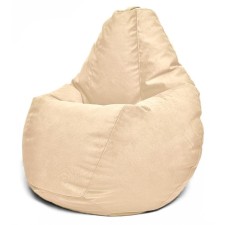 Master-Maserrati positive chair, size xxxl, diameter 110 cm, height 145 cm, velor, beige color