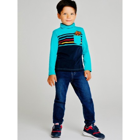 Turtleneck for a boy, height 98 cm-1