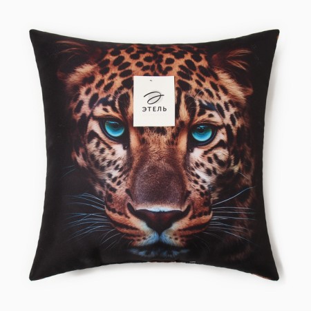 Decorative Ethel Pillow "Leopard" 40x40 cm, Gabardin, 100% p/e-5