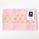 Terry "rhombus" pink 30x70 cm, 100% cotton, 370g/m2