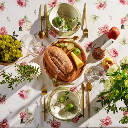 Bloom tablecloth Bloom 149x220 cm, 100% HL, reps 210 g/m2-2