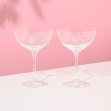 Kate Cream Kitees, 2 pcs, 210 ml, crystal glass
