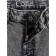 Women's jeans with a high landing CONTE Elegant Mom Fit, size XL, Grey color
