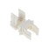Clip for the mounting pistol Ø 16 mm, white (100 pcs/UP) rexant