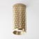 Technical C036CL-01G, 1XGU10, 10W, 6x6x13 cm lamp, gold, gold gold