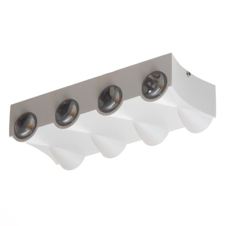 Lamp "BISO" 8XLED 8W 4000K IP66 white 19x4.5x8 cm-3