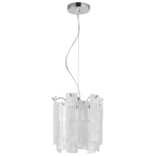 Suspendor Glowice 2xe14 40W, size 20x20x40-100 cm, color chromium