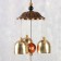 Wind Music Metal "Butterfly" 3 bells 40 cm