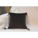 Pillowcase "Jasmine", size 45x45 cm, chocolate color