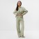 Female pajamas (shirt and trousers) KAFTAN "BASIC" size 48-50, green color
