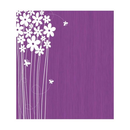 Set of napkins for setting the table "Flower salute", rectangular, size 32x46 cm, 4 pcs-2