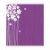 Set of napkins for setting the table "Flower salute", rectangular, size 32x46 cm, 4 pcs