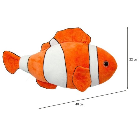 Soft toy "Clown Fish", 22 cm-2