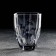 Glass glass "Lava", 325 ml, color gray color