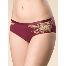 Female cowards, size 44, burgundy color