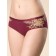 Female cowards, size 44, burgundy color