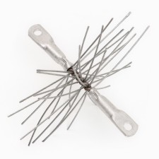 Flexible approach to Metallic ruff D200, 2 loops