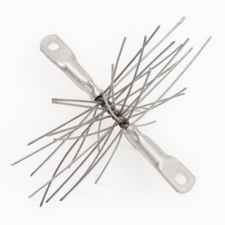 Flexible approach to Metallic ruff D200, 2 loops