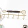 Decorative metal hooks "Venko and noise" 16x5x42.5 cm